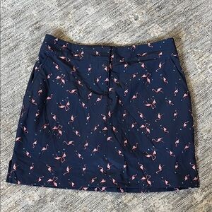 Izod Golf skort - Blue Pink flamingo - size 4 - pockets Casual